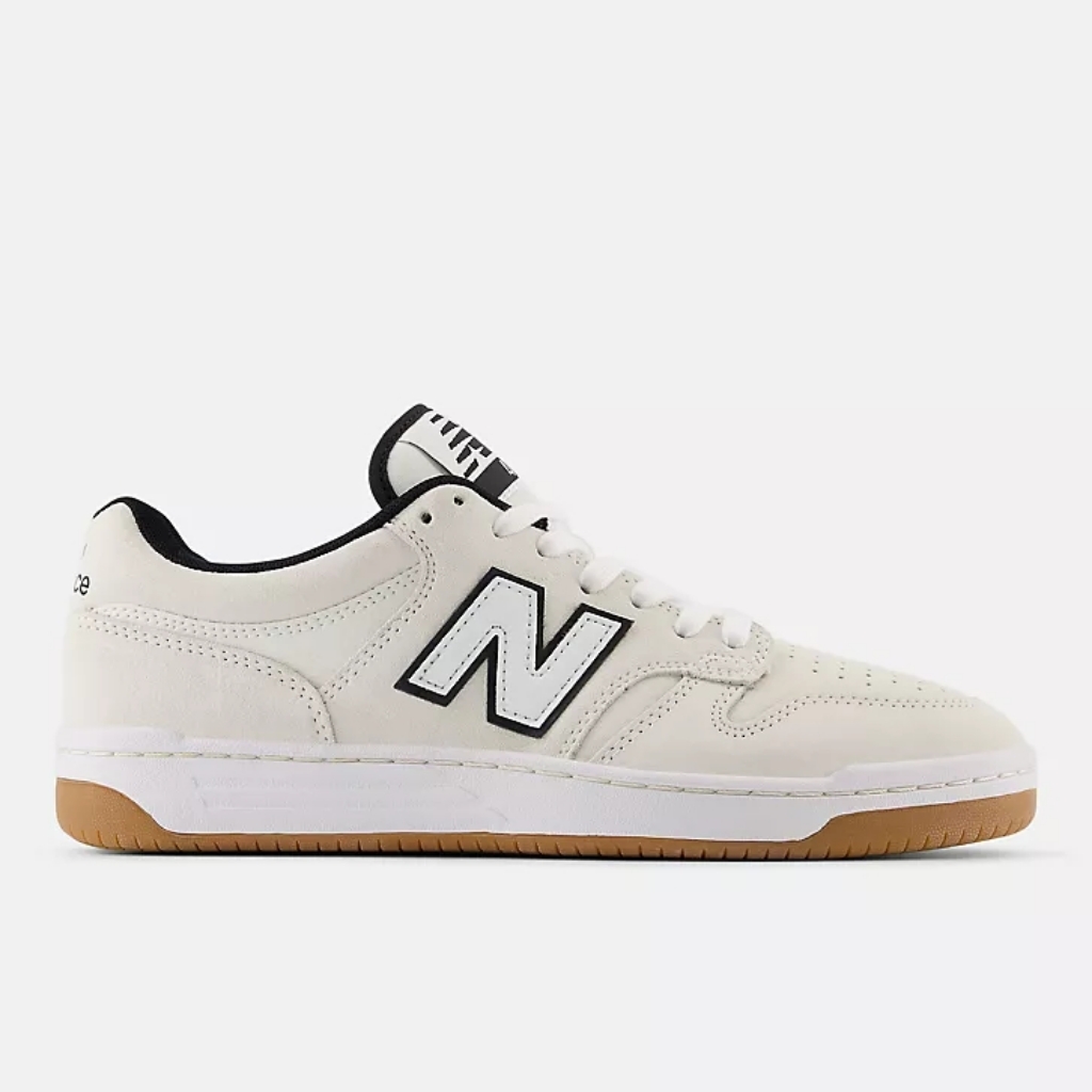 Nb Numeric 480 Sneakers In White With Black Men's Size 8.5